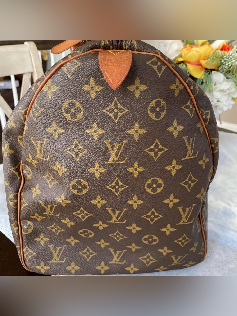 Louis Vuitton Keepall 55 Monogram Duffle Bag - Picture 4 of 8